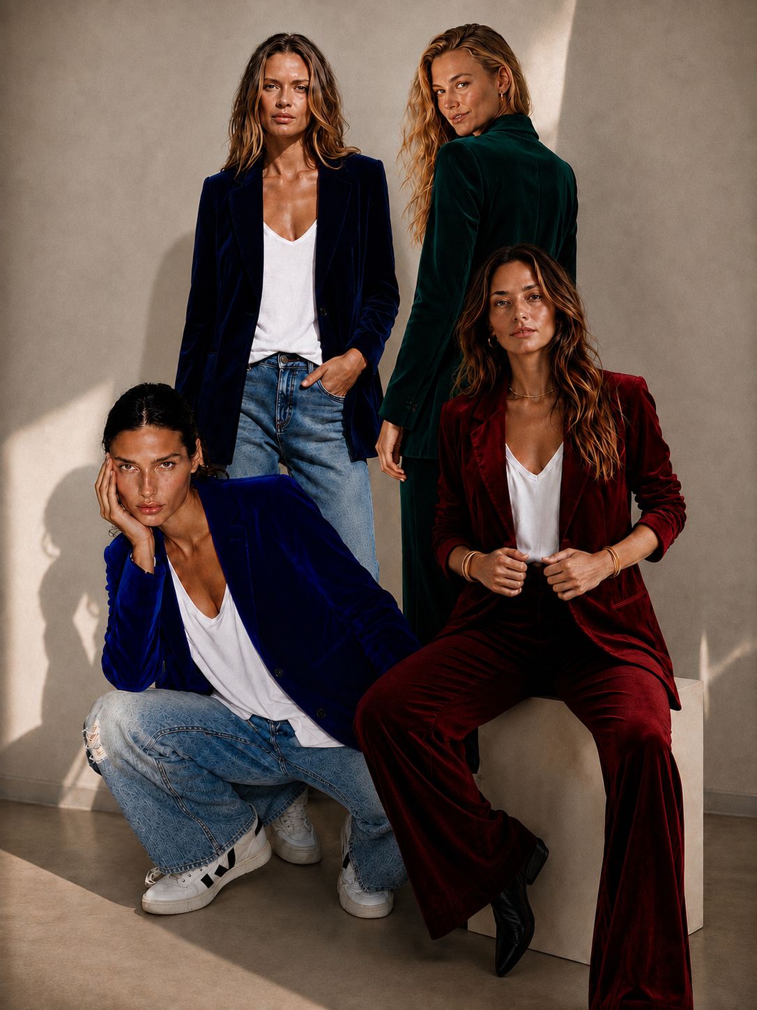 Blazer Terciopelo