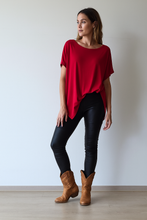 Cargar imagen en el visor de la galería, POLERA ALGODON MANGA CORTA