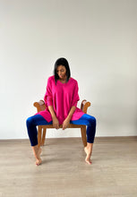 Cargar imagen en el visor de la galería, LEGGING TERCIOPELO AZUL REY