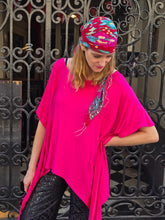 Cargar imagen en el visor de la galería, POLERA ALGODON ASIMETRICA