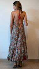 Cargar imagen en el visor de la galería, VESTIDO LARGO SEDA ESTAMPADO (VARIOS DISEÑOS)