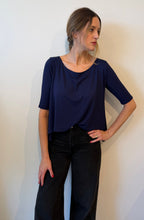 Cargar imagen en el visor de la galería, Polera algodón manga 3/4