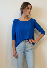 Cargar imagen en el visor de la galería, Polera algodón manga 3/4