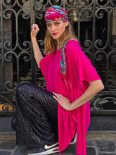 Cargar imagen en el visor de la galería, POLERA ALGODON ASIMETRICA