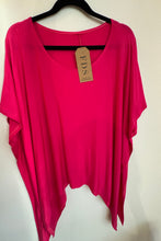 Cargar imagen en el visor de la galería, POLERA ALGODON ASIMETRICA