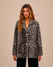 Cargar imagen en el visor de la galería, Blazer Animal Print Mujer Oversize