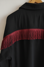 Cargar imagen en el visor de la galería, CHAQUETA JEANS NEGRA