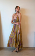 Cargar imagen en el visor de la galería, VESTIDO LARGO SEDA ESTAMPADO (VARIOS DISEÑOS)