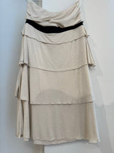 Cargar imagen en el visor de la galería, Vestido strapless algodon capas