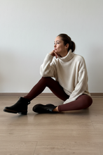 Cargar imagen en el visor de la galería, Legging Lycra Cafe Moro