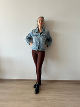 Cargar imagen en el visor de la galería, LEGGING LYCRA OPACA CAFE MORO