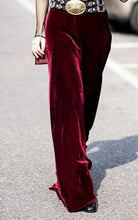 Cargar imagen en el visor de la galería, PANTALON TERCIOPELO BURDEO