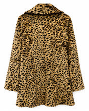 Cargar imagen en el visor de la galería, Abrigo Animal Print Leopardo 3/4 ♻️