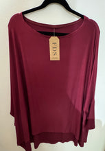 Cargar imagen en el visor de la galería, Polera suelta algodon manga 3/4