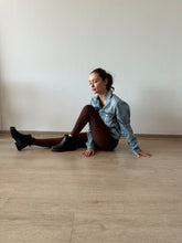 Cargar imagen en el visor de la galería, Legging Lycra Cafe Moro