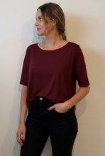 Cargar imagen en el visor de la galería, Polera algodón manga 3/4