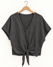 Cargar imagen en el visor de la galería, Blusa Lino Amarras