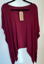 Cargar imagen en el visor de la galería, POLERA ALGODON ASIMETRICA