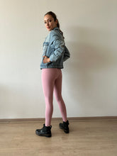 Cargar imagen en el visor de la galería, LEGGING LYCRA OPACA PALO DE ROSA