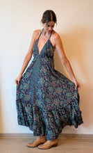 Cargar imagen en el visor de la galería, VESTIDO LARGO SEDA ESTAMPADO (VARIOS DISEÑOS)