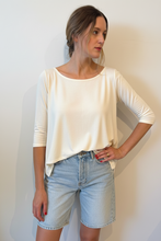 Cargar imagen en el visor de la galería, Polera algodón manga 3/4