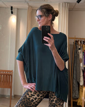 Cargar imagen en el visor de la galería, Polera suelta algodon manga 3/4