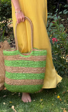 Cargar imagen en el visor de la galería, CARTERA YUTE PISTACHO