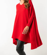 Cargar imagen en el visor de la galería, CHALECO PONCHO ELISA (VARIOS COLORES)