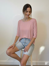 Cargar imagen en el visor de la galería, Polera algodón manga 3/4