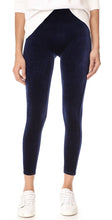 Cargar imagen en el visor de la galería, LEGGING TERCIOPELO AZUL MARINO