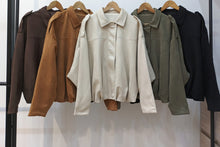 Cargar imagen en el visor de la galería, Chaqueta Bombacho Gamuza (Varios colores)