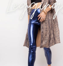 Cargar imagen en el visor de la galería, LEGGING SIENA (AZUL MORADO JASPEADO)