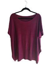 Cargar imagen en el visor de la galería, Polera suelta algodón manga corta