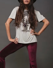 Cargar imagen en el visor de la galería, Legging terciopelo burdeo