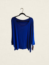 Cargar imagen en el visor de la galería, Polera suelta algodon manga 3/4