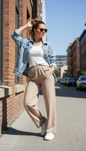 Cargar imagen en el visor de la galería, PANTALON LINO BEIGE