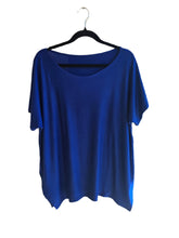 Cargar imagen en el visor de la galería, Polera suelta algodón manga corta