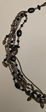 Cargar imagen en el visor de la galería, COLLAR PIEDRAS NEGRAS