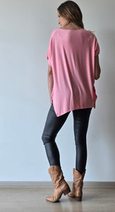 POLERA ALGODON MANGA CORTA