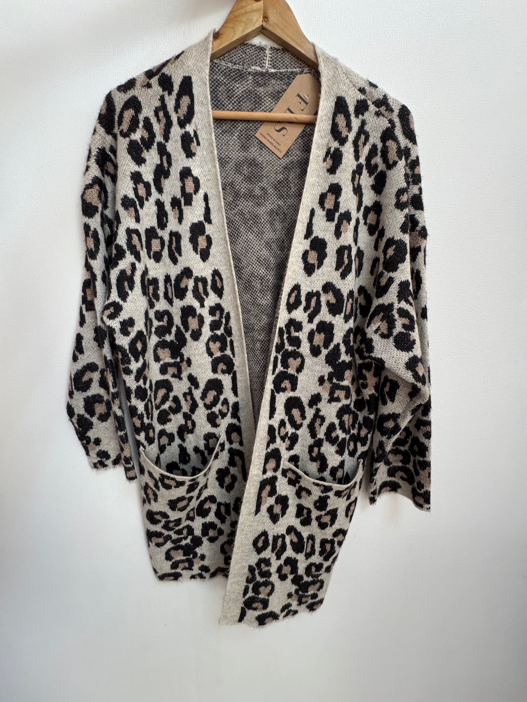 CHALECO ANIMAL PRINT ABIERTO