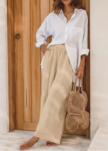 Cargar imagen en el visor de la galería, PANTALON LINO (VARIOS COLORES)
