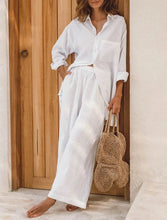 Cargar imagen en el visor de la galería, PANTALON LINO (VARIOS COLORES)
