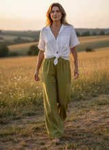 Cargar imagen en el visor de la galería, PANTALON LINO (VARIOS COLORES)
