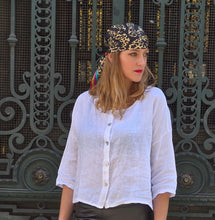 Cargar imagen en el visor de la galería, BLUSA LINO BOTONES
