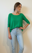 Cargar imagen en el visor de la galería, Polera algodón manga 3/4
