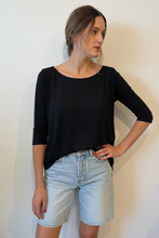 Cargar imagen en el visor de la galería, Polera algodón manga 3/4
