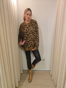 CHALECO ANIMAL PRINT