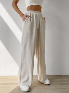 PANTALON LINO CRUDO