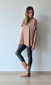 POLERA ALGODON MANGA CORTA