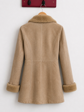 Cargar imagen en el visor de la galería, Chaqueta Cuero Beige Rainforest ♻️ MANA 13
